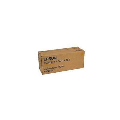 Epson S050034 Toner Amarillo para impresora Aculaser C2000 cartuccia toner 1 pz Originale Giallo