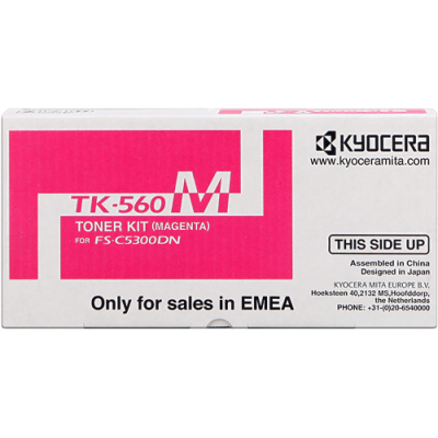 TONER MAGENTA TK-560M KYOCERA FS-C5300DN, FS-C5350DN