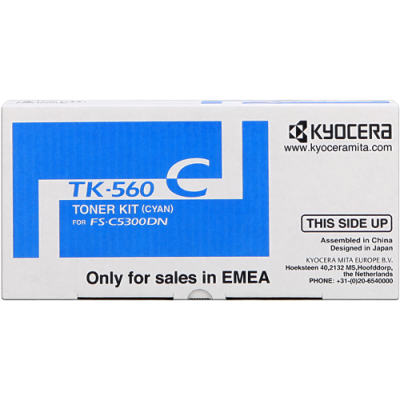 TONER CIANO TK-560C KYOCERA FS-C5300DN, FS-C5350DN