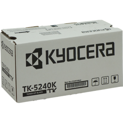 TONER NERO TK-5240K KYOCERA ECOSYS M5526CDN, ECOSYS P5026CDN, ECOSYS P5026CDW