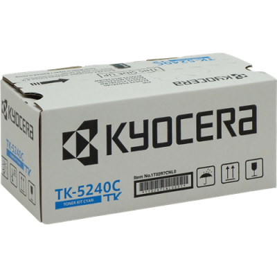 TONER CIANO TK-5240C KYOCERA ECOSYS M5526CDN, ECOSYS P5026CDN, ECOSYS P5026CDW