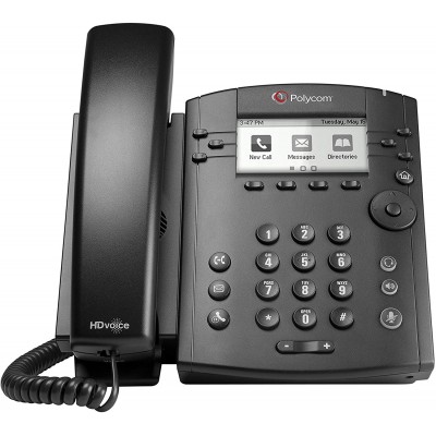 VVX 300 6-LINE DESKTOP PHONE WITH