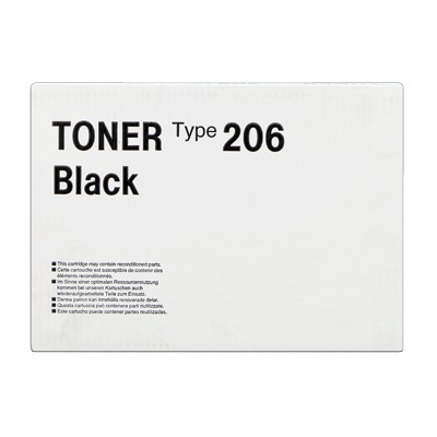RICOH TONER BLACK TYPE 206