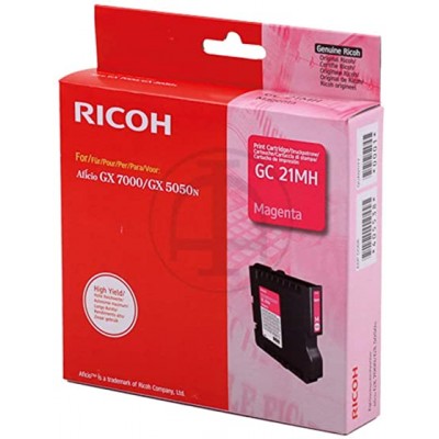 RICOH GC-21MH GEL CARTRIDGE MAGENTA HIGH CAPACITY 2.300 PAGES 1-PACK FOR GX5050N