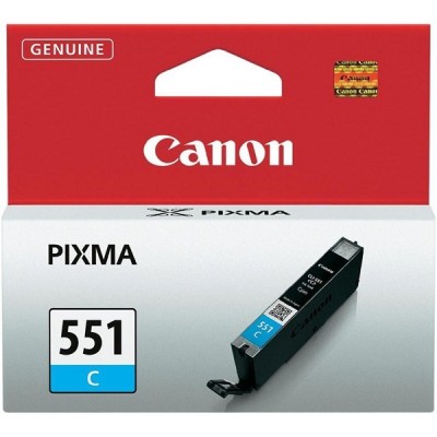 CARTUCCIA CIANO CLI-551C CANON PIXMA IP 7250, PIXMA IP 8750
