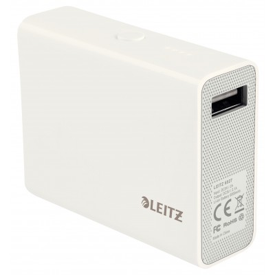 LEITZ / USB POWERBANK 6000 mAh / WHITE