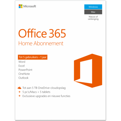 Microsoft Office 365 Home NL