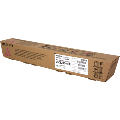 RICOH SP C820DN TONER MAGENTA STANDARD CAPACITY 15.000 PAGES 1-PACK