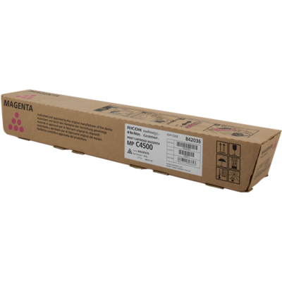 RICOH TYPE MPC4500E TONER CARTRIDGE MAGENTA STANDARD CAPACITY 17.000 PAGES 1-PAC