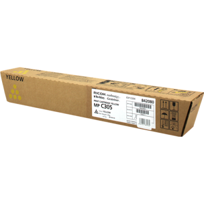 RICOH MP C305E TONER YELLOW STANDARD CAPACITY 4.000 PAGES 1-PACK