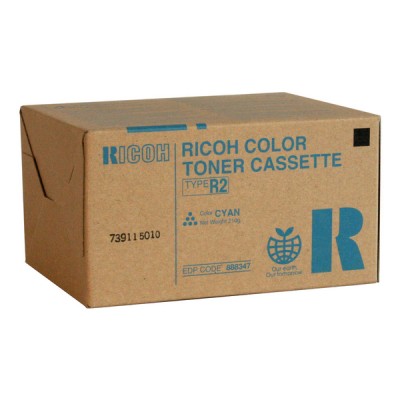 RICOH TYPE R2 TONER CARTRIDGE CYAN STANDARD CAPACITY 10.000 PAGES 1-PACK
