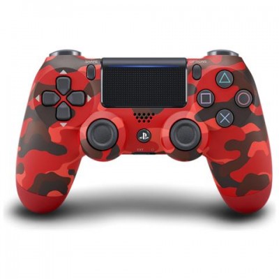 PS4 DUALSHOCK RED CAMOUFLAGE