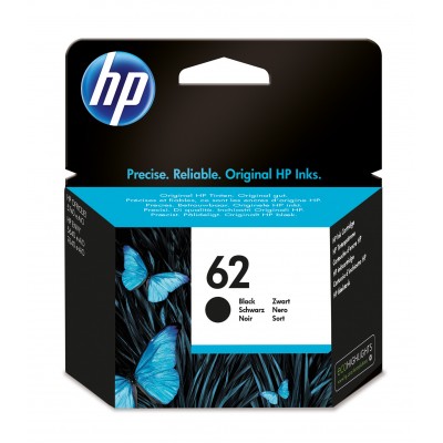 HP 62 INK CARTRIDGE BLACK STANDARD CAPACITY 1-PACK