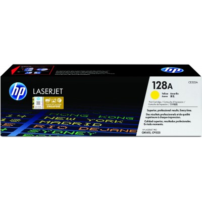 HP 128A LASERJET PRO CP1525/CM1415 YELLOW CRTG