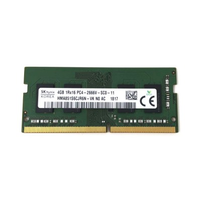 RAM SO-DIMM CRUCIAL 4 GB DDR4 2466 MHZ (1X4GB) CL19