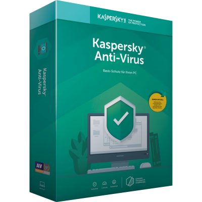 KAV 2020 (Kaspersky Antivirus) 1 dispositivo 1 anno - IT