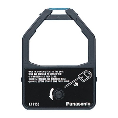 Panasonic KX-P155 Black Ribbon Cartridge for use with Panasonic KX-P1624, KX-P1)