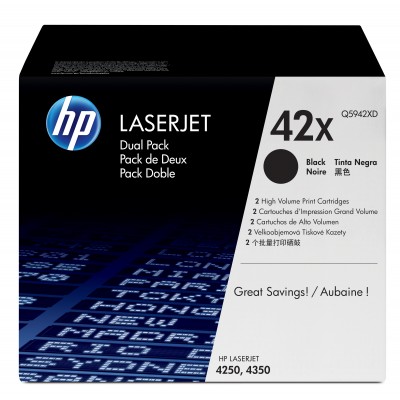 HP LASERJET 4250/4350 CRTG DUAL PACK