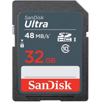 UltraSDHC 32GB 48MB/s Class 10 UHS-I