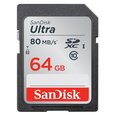 SECURE DIGITAL ULTRA SDHC 64GB