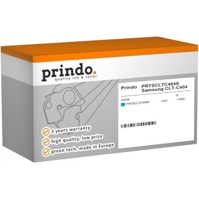 ORIGINAL Prindo toner ciano PRTSCLTC404S  ~1000 Seiten