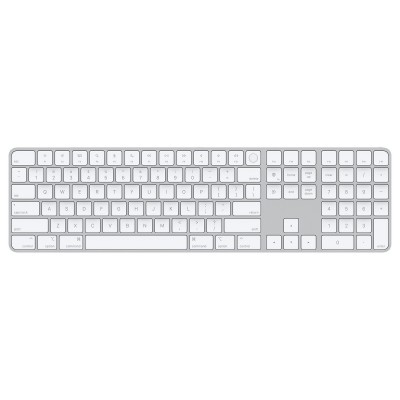 Magic Keyboard with Touch ID and Numeric Keypad for Mac computers with Apple sil