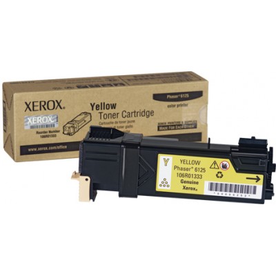 TONER YELLOW XEROX PHASER 6125