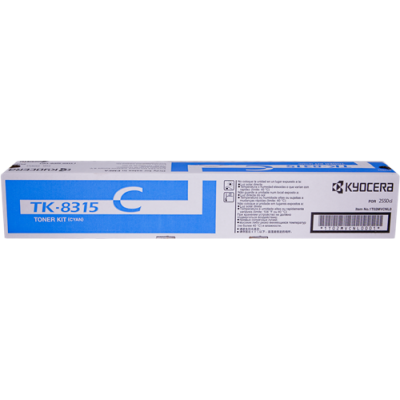 TONER CYAN TK-8315C KYOCERA TASKALFA 2550CI