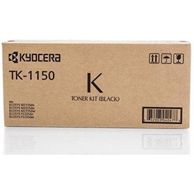 TONER NERO TK-1150 KYOCERA PER ECOSYS M2135DN, ECOSYS M2235DN, ECOSYS M2635DN