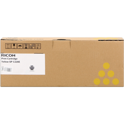 RICOH TONER CARTRIDGE YELLOW SP C220E 2K