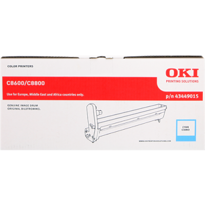 OKI C8600, C8800 DRUM CYAN STANDARD CAPACITY 20.000 PAGES 1-PACK