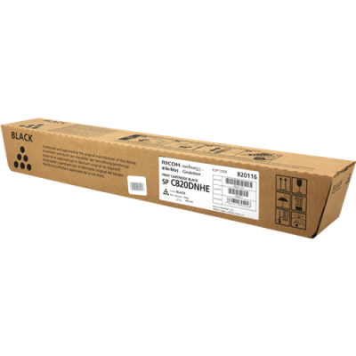 RICOH SP C820DN TONER BLACK STANDARD CAPACITY 20.000 PAGES 1-PACK