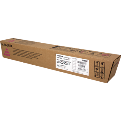 RICOH MP C2503H TONER CARTRIDGE MAGENTA HIGH CAPACITY 9.500 PAGES 1-PACK