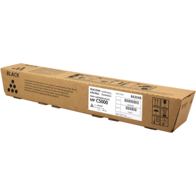 RICOH MP C5000 TONER CARTRIDGE BLACK STANDARD CAPACITY 20.000 PAGES 1-PACK