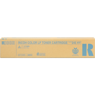 RICOH TYPE 245 TONER CARTRIDGE CYAN HIGH CAPACITY 15.000 PAG.