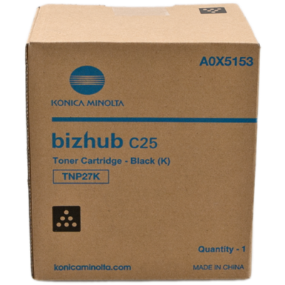 TNP27K  TONER NERO BIZHUB C25