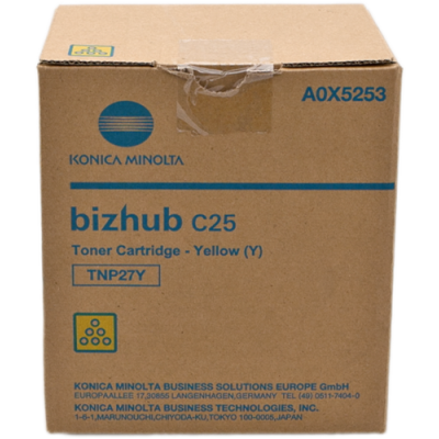 TNP27Y TONER  GIALLO BIZHUB C25