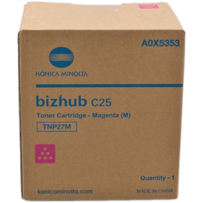 TNP27M TONER MAGENTA BIZHUB C25