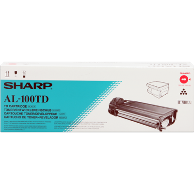 TONER NERO AL-100TD SHARP