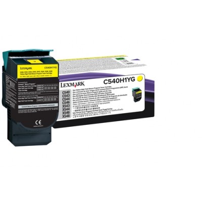 TONER LEXMARK GIALLO PER C54X X54X 2K