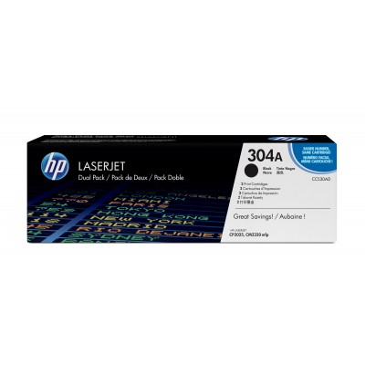 HP 304A DUAL PACK CRTG COLOR LASERJET CP2025