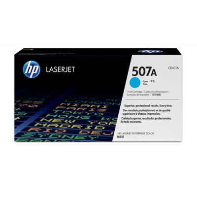 HP 507A CYAN LASERJET TONER CARTRIDGE