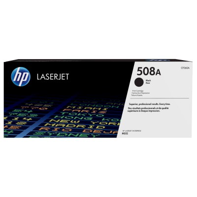 HP 508A BLACK LASERJET TONER CARTRIDGE