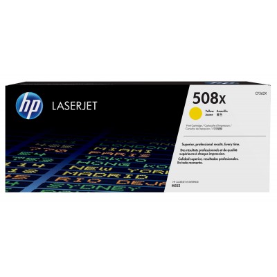 HP 508X YELLOW LASERJET TONER CARTRIDGE