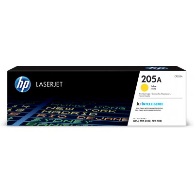 HP 205A YELLOW LASERJET TONER CARTRIDGE