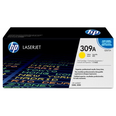 TONER GIALLO 309A HP COLOR LASERJET 3500 BASE, COLOR LASERJET 3500N