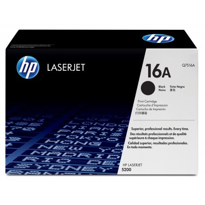 HP 16A LASERJET 5200 BLACK PRINT CARTRIDGE