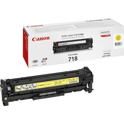 TONER GIALLO CRG 718 CANON