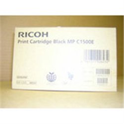 RICOH MPC1500E GEL CARTRIDGE BLACK STANDARD CAPACITY 9.000 PAGES 1-PACK