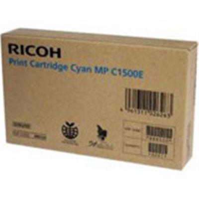 RICOH MPC1500E GEL CARTRIDGE CYAN STANDARD CAPACITY 3.000 PAGES 1-PACK